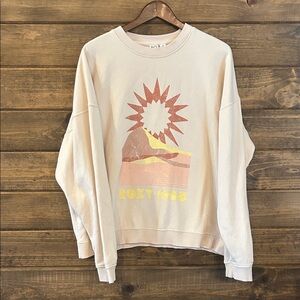 Roxy sunburst Graphic Crewneck Sweater